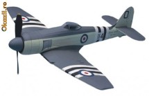 Aeromodel zbor liber HAWKER SEA FURY KIT foto