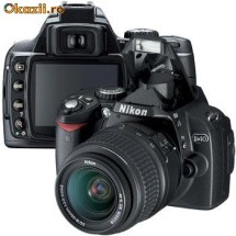 Vand NIKON D40 kit complet + obiectiv nikkor 55-200mm VR foto