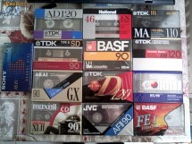 Lot 13 casete audio TDK MAXELL BASF AKAI JVC SONY foto