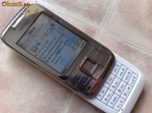 nokia e66 alb  white foto