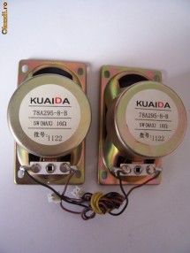 DIFUZOARE KUAIDA 16 OHMI , 5 WATI . foto
