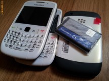 BLACKBERRY 8520 WHITE NOU SIGILAT ORIGINAL ORICE RETEA super pret!!!