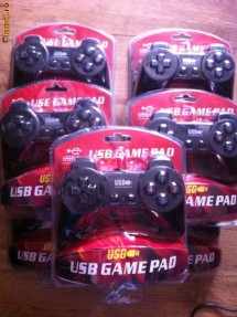 Joystick / Controller USB pt PC sau Laptop USB GAME PAD / controler, compatibile cu orice joc / orice PC / orice Laptop