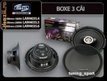 BOXE 3 CAI BASS ,MEDIU ,TUTER , KIT AUDIO