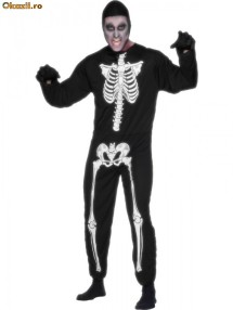 Costum Halloween Adulti Schelet BRU154 foto