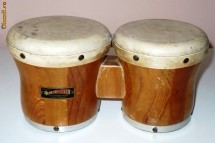 Bongos -  instrument percutie EL COMETA, made in Mexico -  SUPER foto
