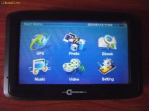 vind gps auto Connex cu harta europei ful cu incarcator auto aproape nou sau schimb cu telefon mobil  cu sistem de operare android