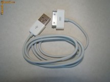 Cablu usb apple originla iphone ipod ipad iphone 3g iphone 3gs iphone 4 iphone 4s ipad 2 ipod touch 4 ipod touch 3g ipod touch 2g foto
