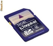 SECURE DIGITAL KINGSTON CLASS4 16GB foto