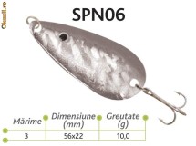 Lingurite oscilante Spn 06 Baracuda 10g foto