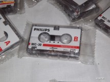Micro casete PHILIPS MC-30 - noi - microcasete - microcaseta