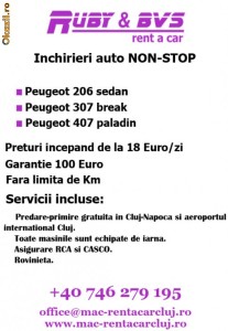 Rent a Car aeroport Cluj