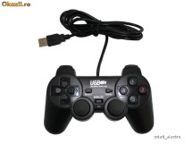 Controller maneta joystick pentru PC CU VIBRATII DUAL SHOCK USB