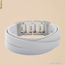 Bratara clubbing piele FOSSIL JF86104 noua cu eticheta, in cutie metalica Fossil foto