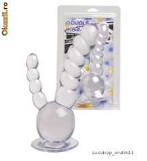 Dildo Clearstone Double Whamy