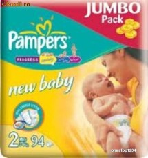 Scutece Pampers Mini Jumbo (94) foto