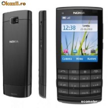 TELEFON NOKIA X3-02 dark metal foto