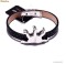 Bratara inox/piele 
