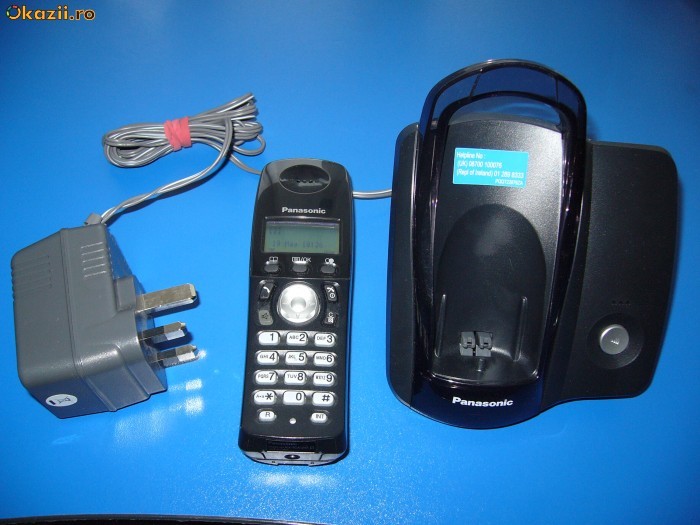 Telefon DECT cordless PANASONIC KX-TCD200E foto mare