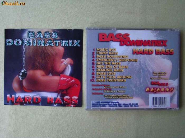 BASS DOMINATRIX - Hard Bass - C D Original foto mare