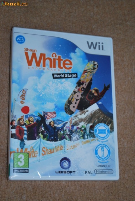 Shaun White Snowboarding 2: World Stage (Wii) SIGILAT (ALVio) + sute de alte jocuri originale ( VAND SCHIMB) foto mare