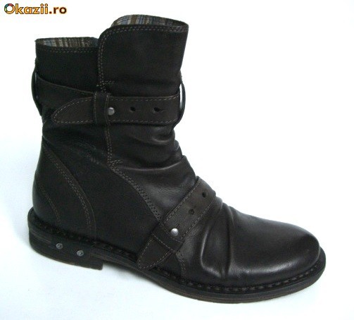 Cizme Airstep, cu piele incretite foto mare