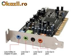placa de sunet soundblaster audigy foto mare