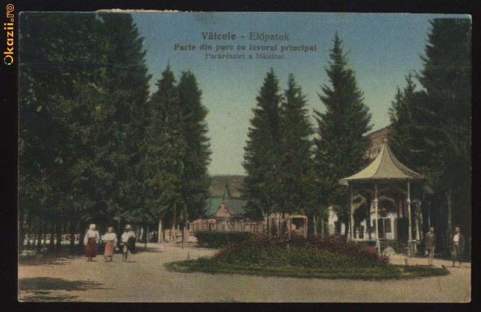 Valcele , Elopatak , animatie , circulata , 1928 foto mare
