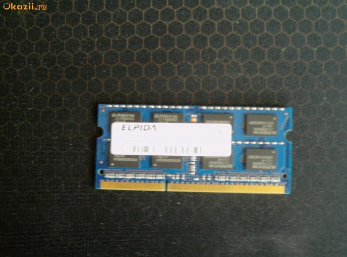Ram DDR3 1333  2GB Laptop foto mare