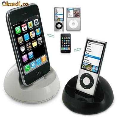 Incarcator universal de birou iPhone/iPod foto mare