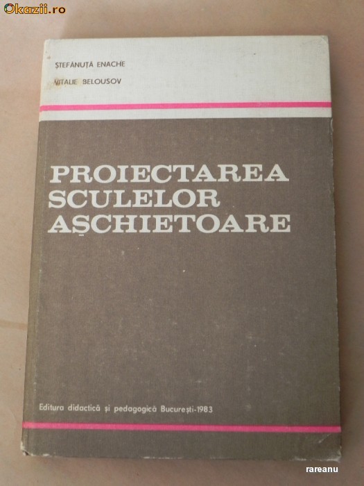 STEFANUTA ENACHE, BELOUSOV - PROIECTAREA SCULELOR ASCHIETOARE foto mare