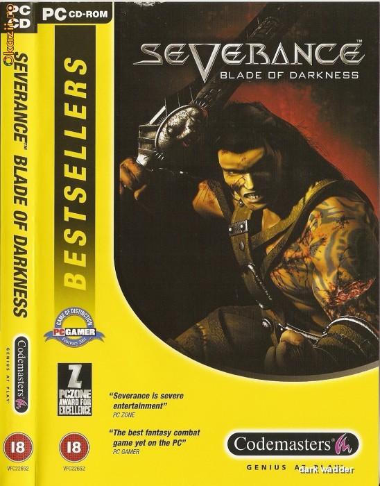 JOC PC SEVERANCE BLADE OF DARKNESS ORIGINAL foto mare
