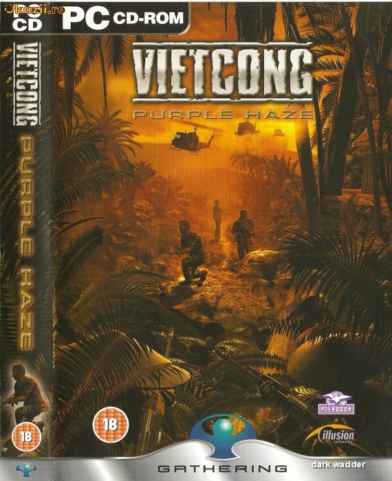 JOC PC VIETCONG PURPLE HAZE ORIGINAL foto mare