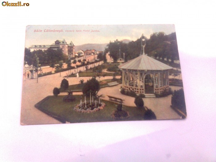 C.P.Baile Calimanesti , Vedere spre Hotel Jantea foto mare