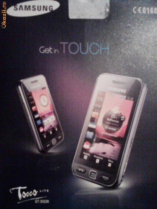 SAMSUNG TOOCO LITE GT_S 5230 NEGRU foto mare