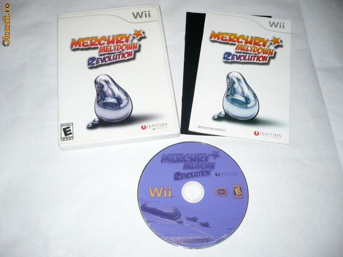 Joc Nintendo Wii - Mercury Meltdown Revolution foto mare