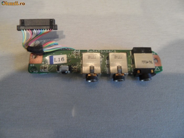 274. VAND  PLACA DE SUNET  LAPTOP DV 9000 AMD COD DAOAT9AB8C9 foto mare