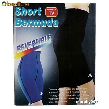 Short Bermuda Pantaloni din Neopren FITNESS-PROMO !!! foto mare