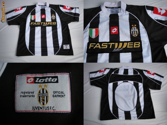 tricou original Lotto Juventus Torino foto mare