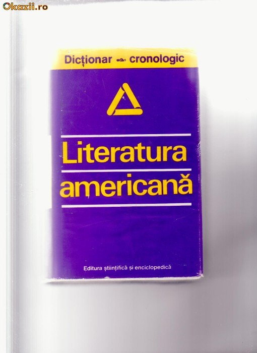 LITERATURA AMERICANA foto mare