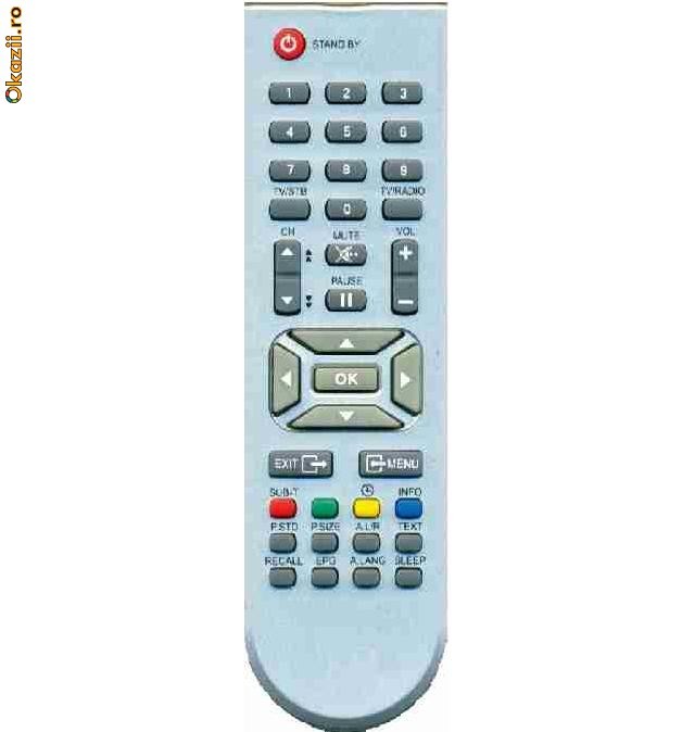 TELECOMANDA FOCUSAT, FOCUSSAT, FOCUS SAT SATELIT foto mare