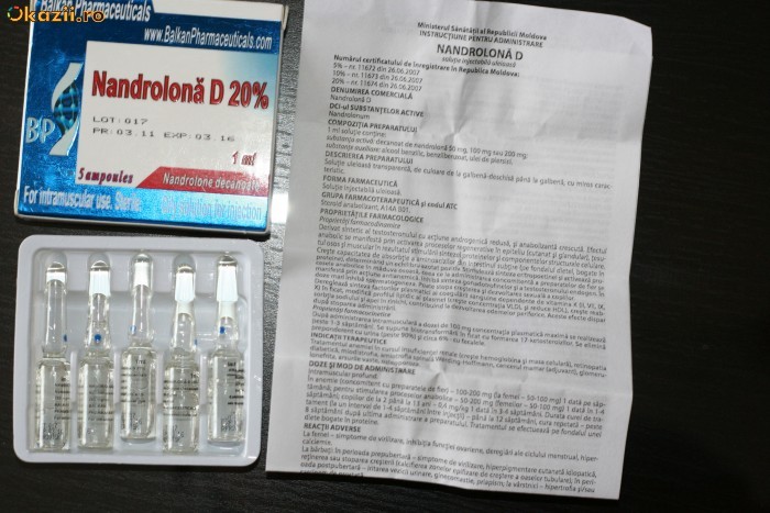 Decadurabolin /Nandrolona 200mg/ml foto mare