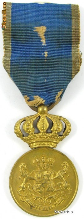 Medalia Serviciul Credincios - model 1 - clasa 1a foto mare