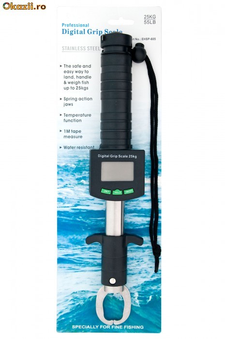 Gripper Baracuda cu cantar si temometru foto mare