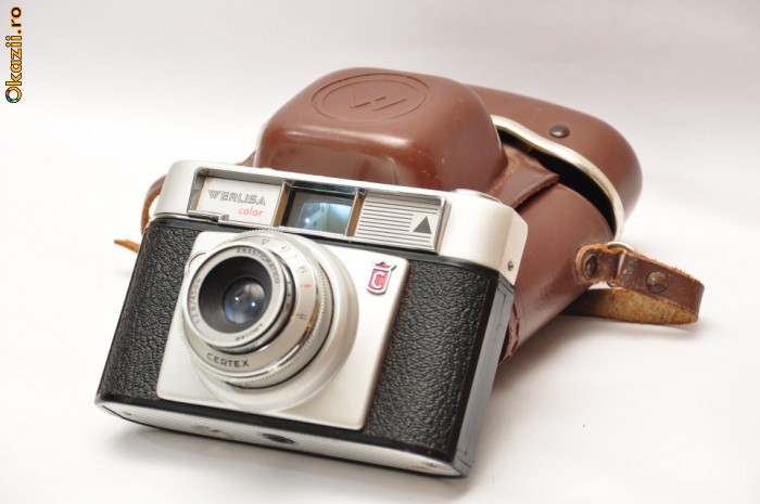 Aparat foto  werlisa color stare foarte buna + etui original foto mare