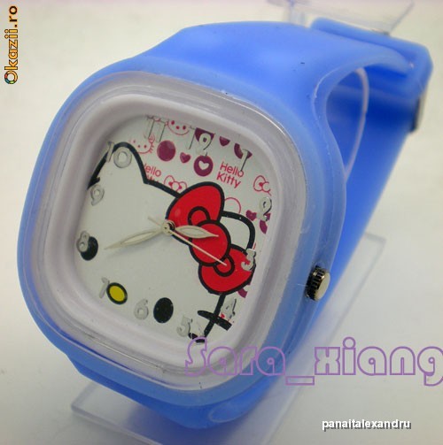 Ceas Silicon Hello Kitty foto mare