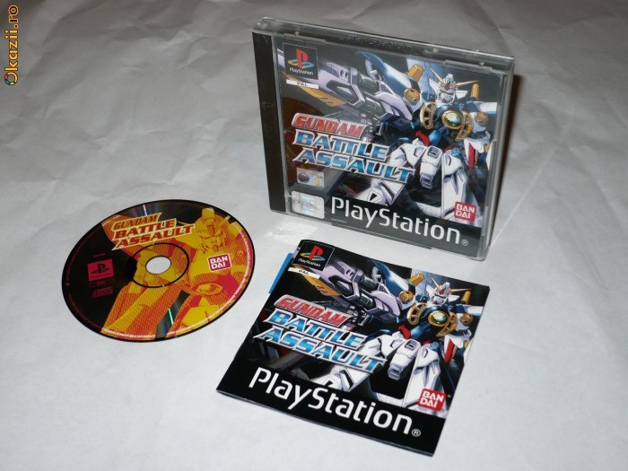 Joc Sony Playstation 1 - PS1 - PS ONE - Gundam Battle Assault foto mare