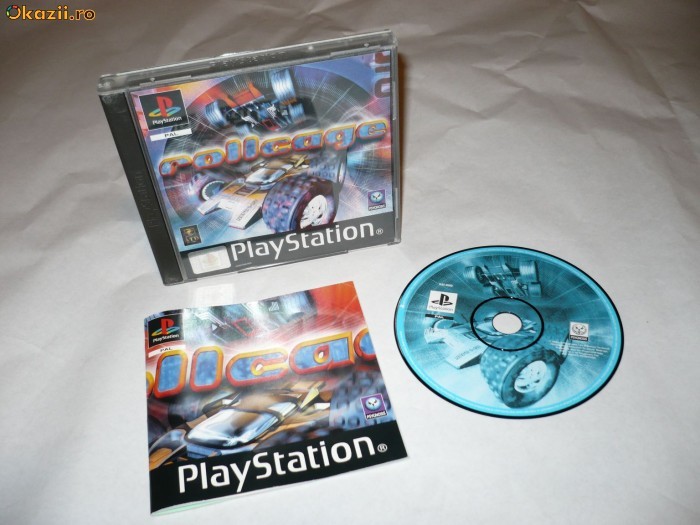 Joc Sony Playstation 1 - PS1 - PS ONE - Rollcage foto mare