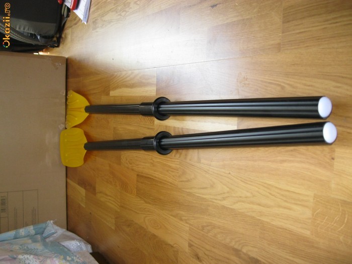 VASLE PENTRU BARCA PENUMATICA,FOARTE REZISTENTE,INELE OPRITOARE PENTRU A NU SCAPA IN APA,122 CM!!! foto mare