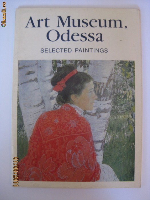 ALBUM CU 16 PICTURI ILUSTRATE DE LA MUZEUL DE ARTA DIN ODESSA foto mare
